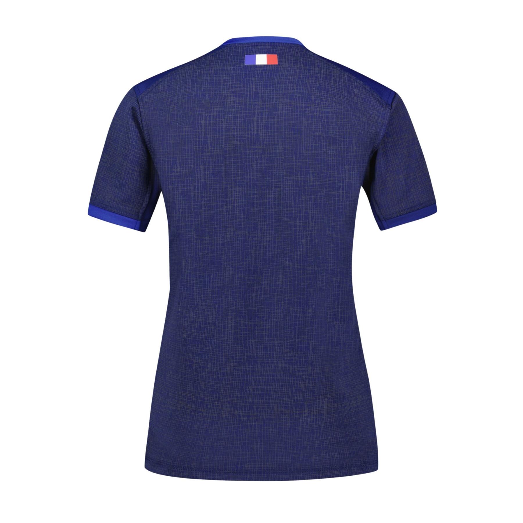 Camiseta Replica Femme XV de France - Coupe du Monde de Rugby 2023