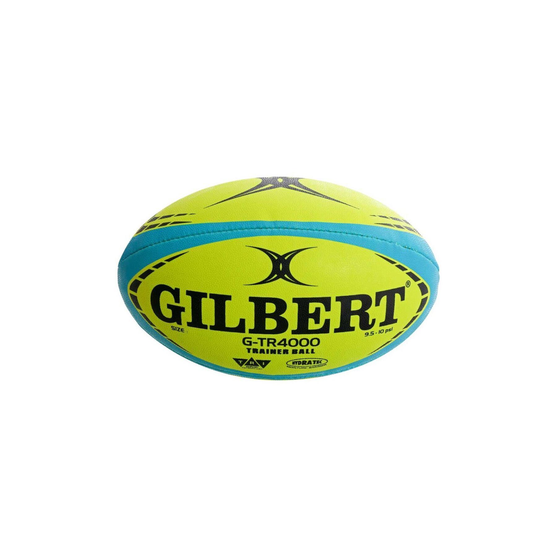Balón de rugby Gilbert G-TR4000 Trainer Fluo (talla 4)