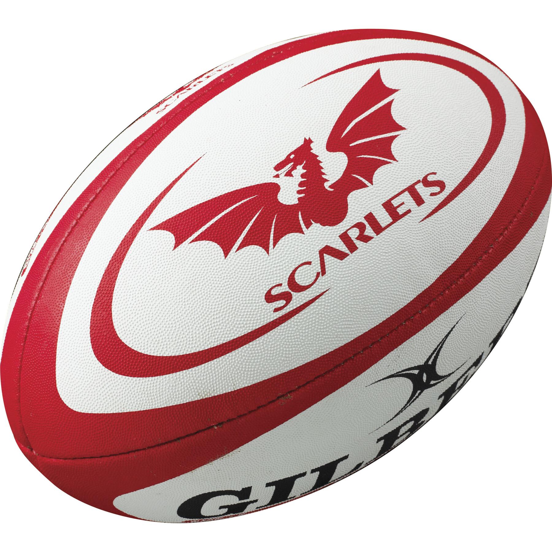 Mini balón de rugby Gilbert Scarlets (taille 1)
