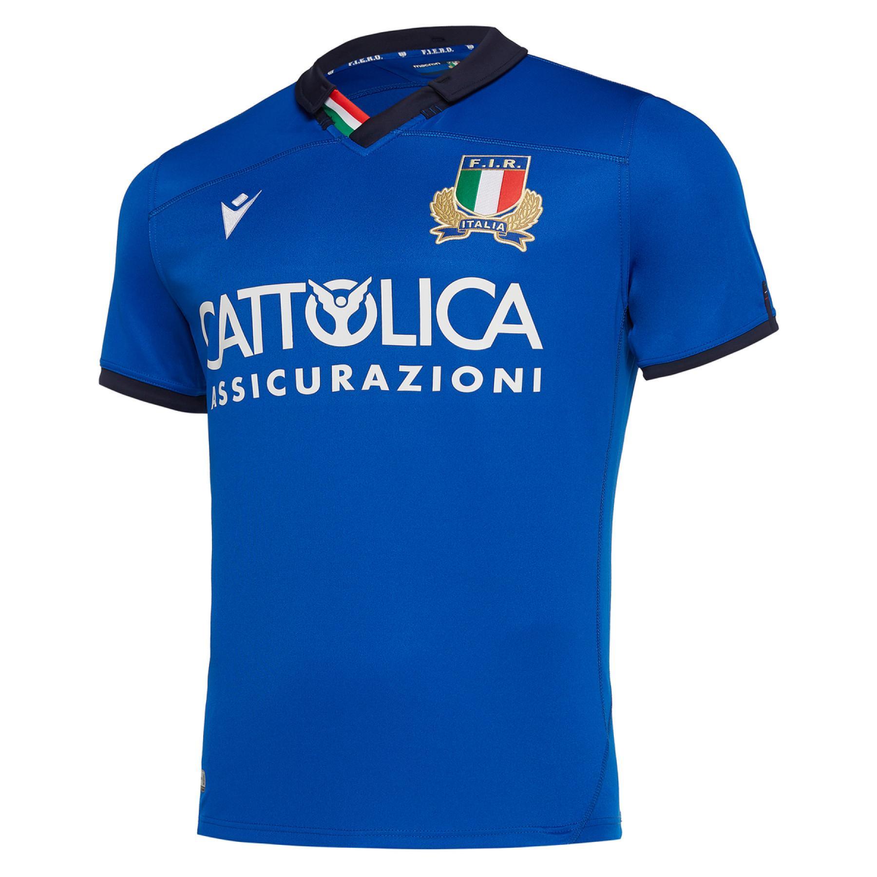 Camiseta de casa Italie rugby 2019