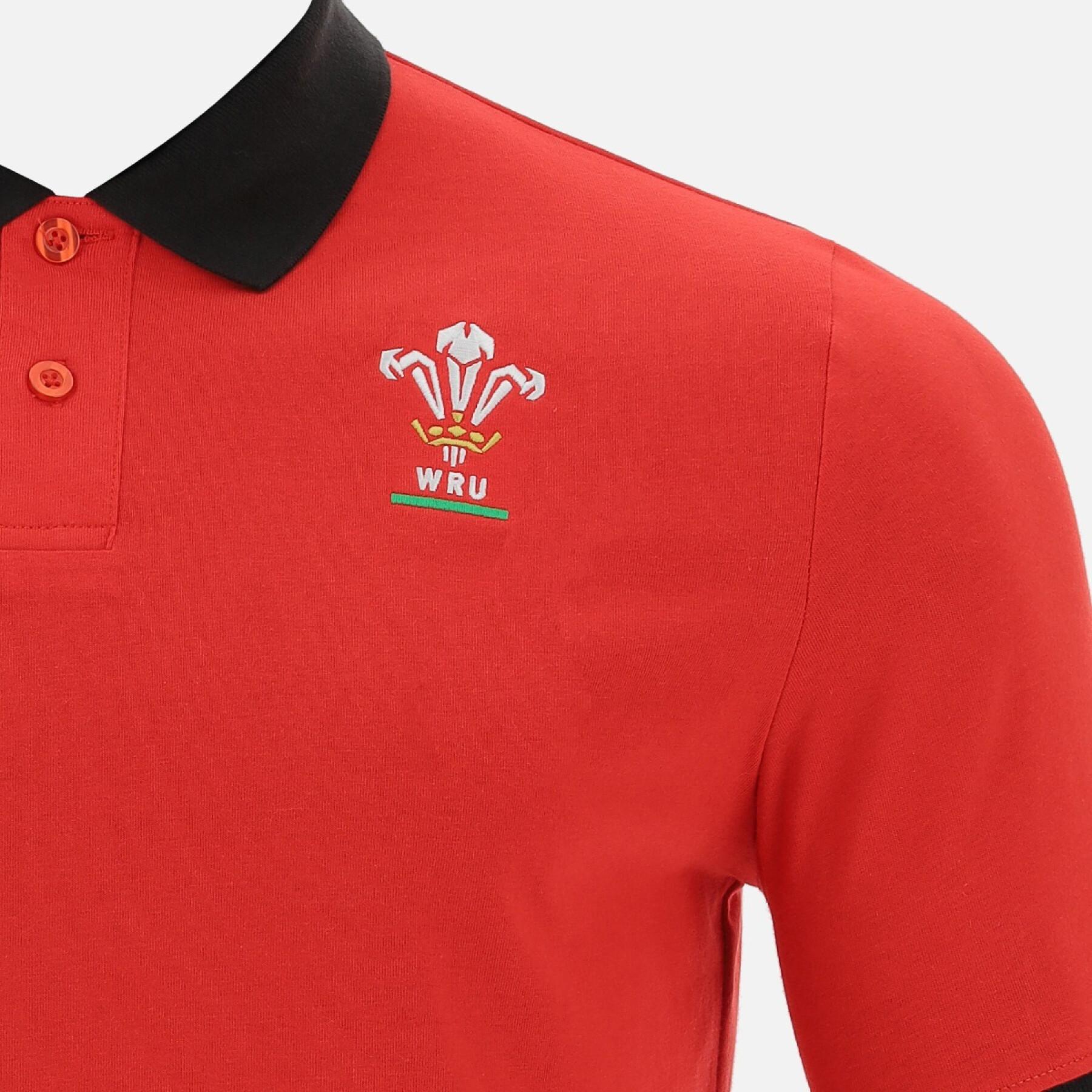 Polo algodón Gales rugby 2020/21