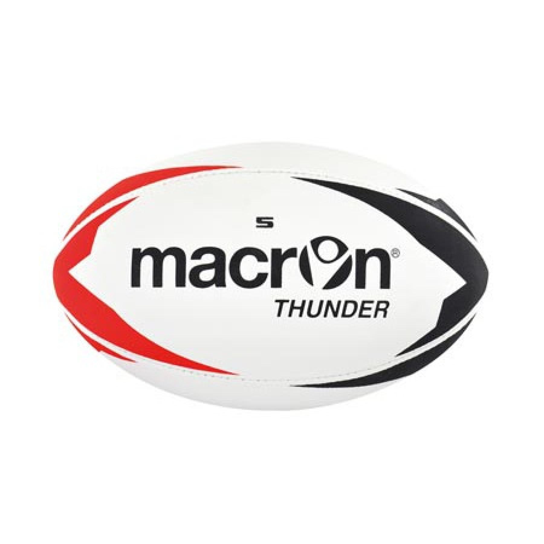 Balón Macron thunder rugby 5