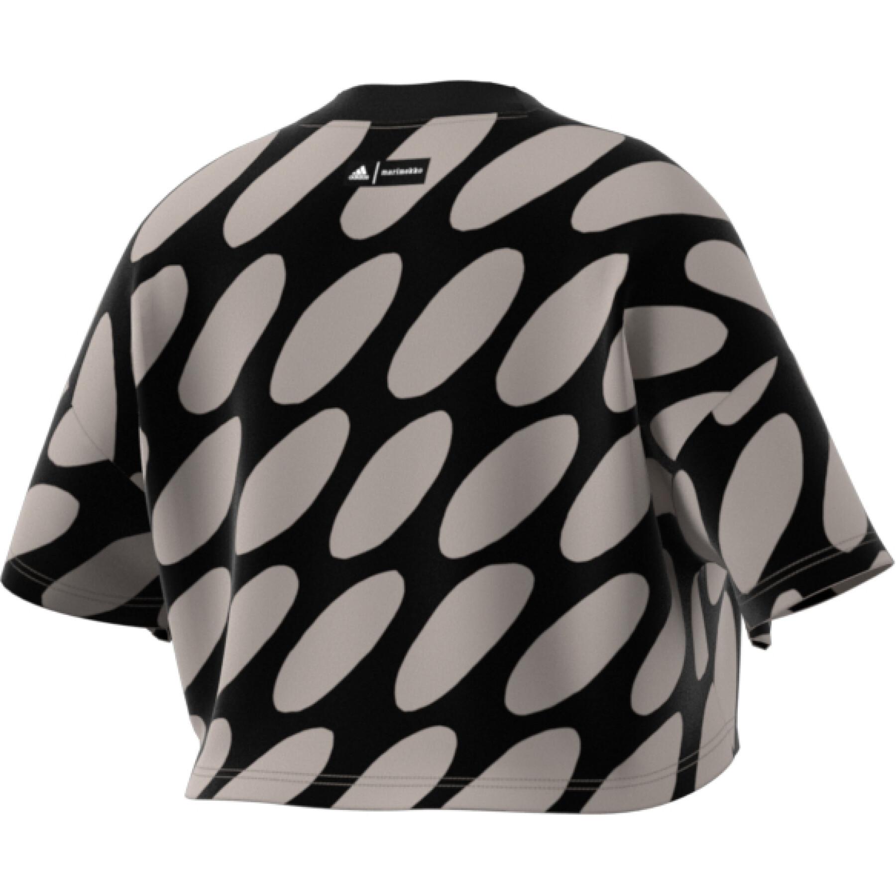 Camiseta de mujer adidas Marimekko Future Icons 3-Stripes (GT)