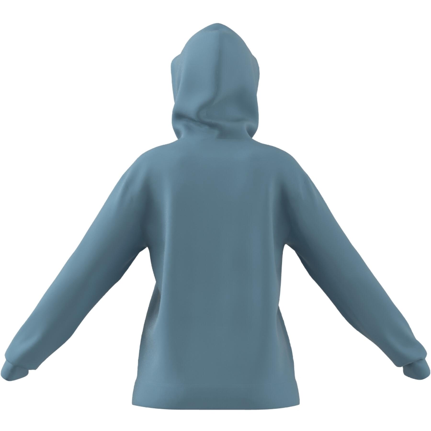 Sweatshirt sudadera polar de cremallera completa para mujer adidas Essentials