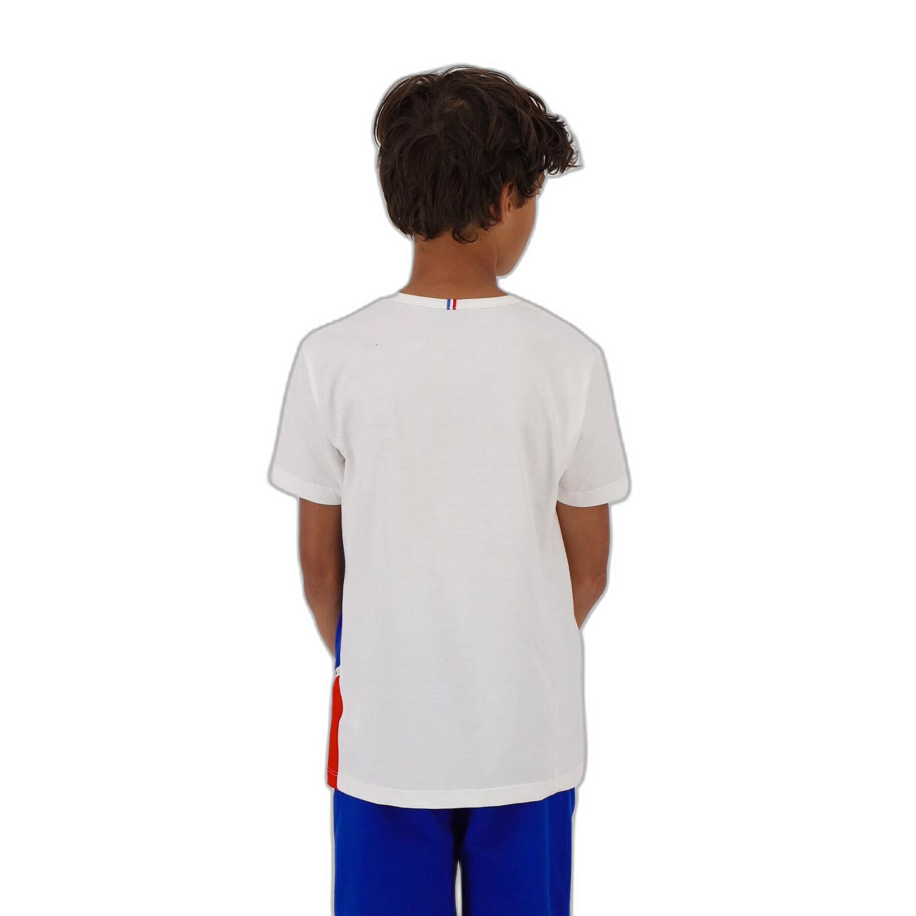 Camiseta de manga corta para niños Le Coq Sportif Tri N°1