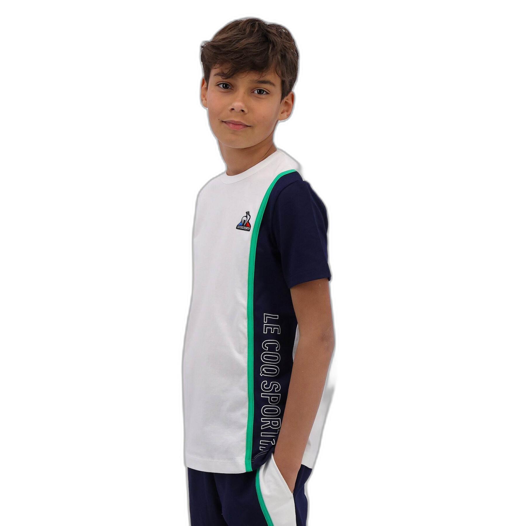 Camiseta de manga corta para niños Le Coq Sportif Saison N°1