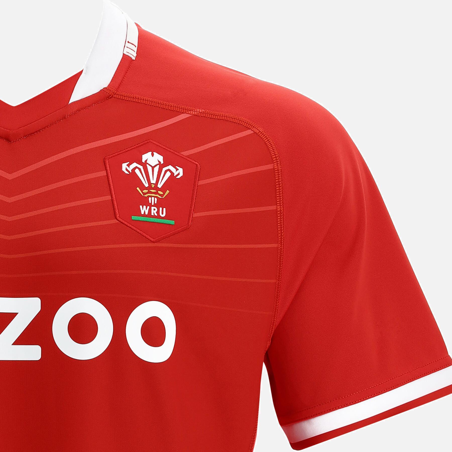 Camiseta de la casa de los niños Gales WRU 2021/22