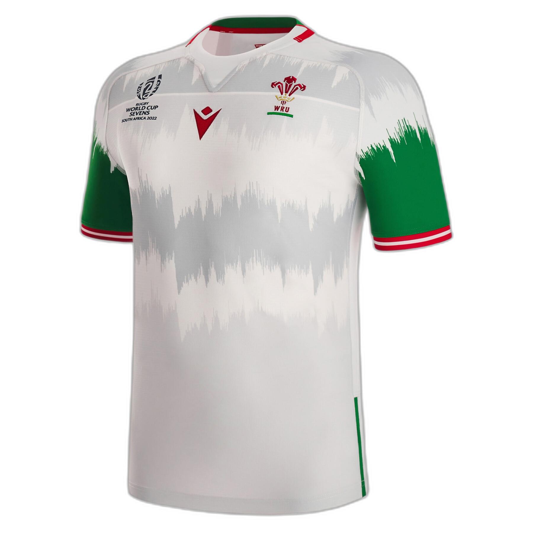 Camiseta segunda equipación Gales XV 2022/23 7S RWC