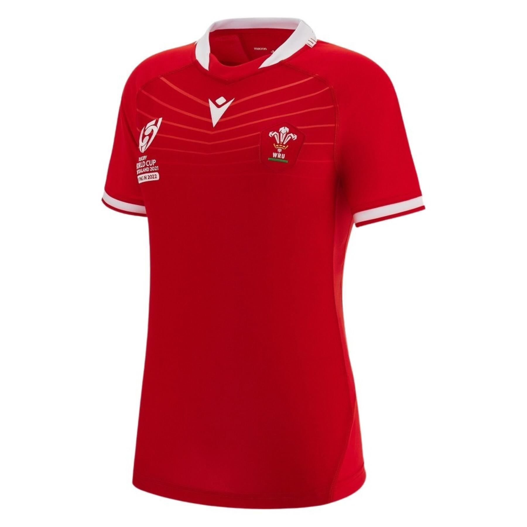 Camiseta de casa para mujer Pays de Galles Rugby XV WRWC 2023
