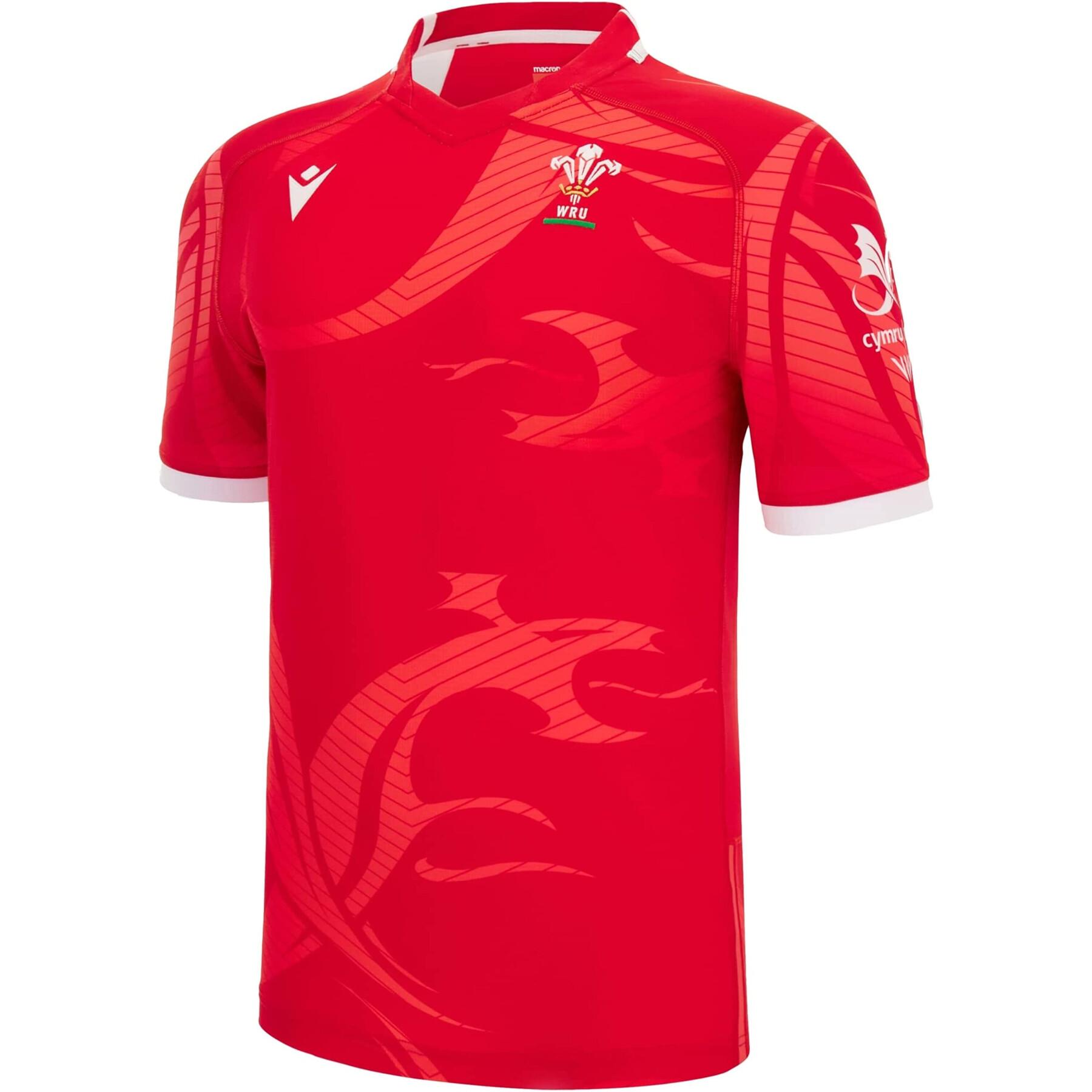 Camiseta de casa Pays de Galles Rugby XV Pro Comm. Games 2023