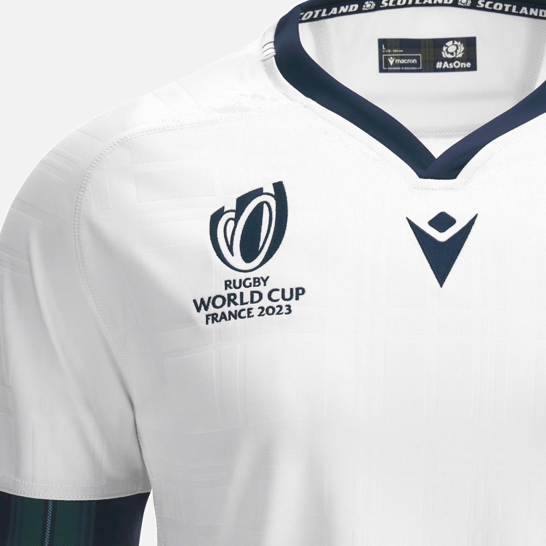 Camiseta segunda equipación de la Copa del Mundo de Rugby 2023 Escocia