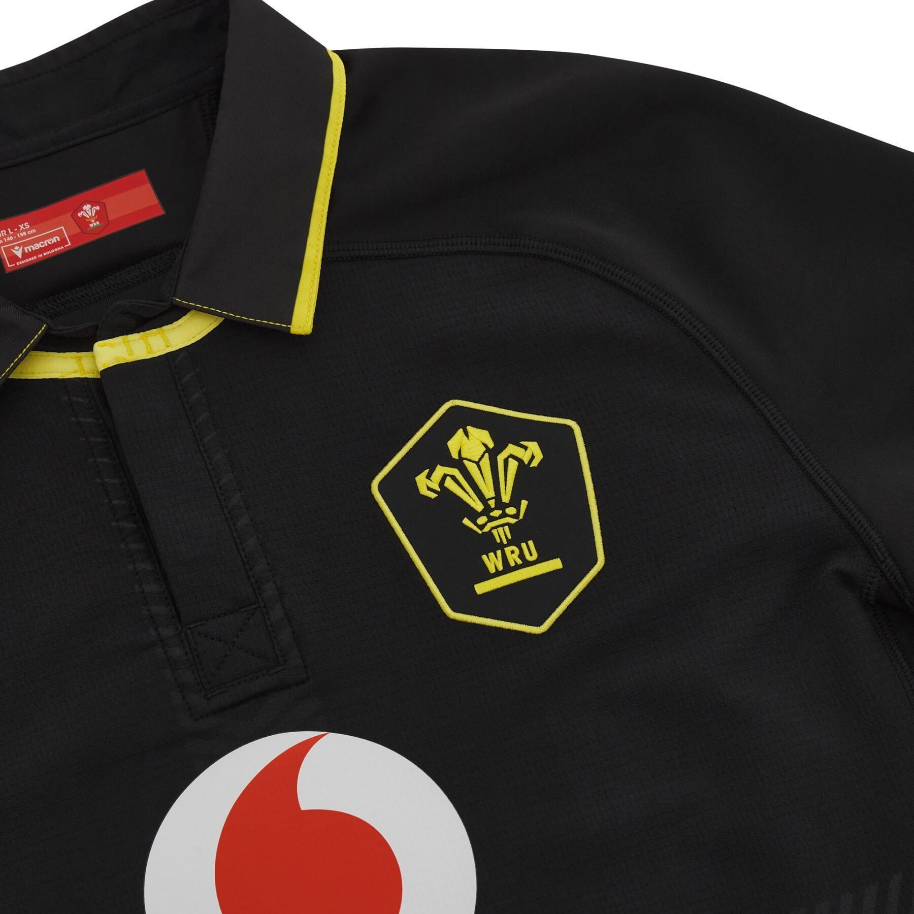 Camiseta segunda equipación para niños Gales 6NT 2023