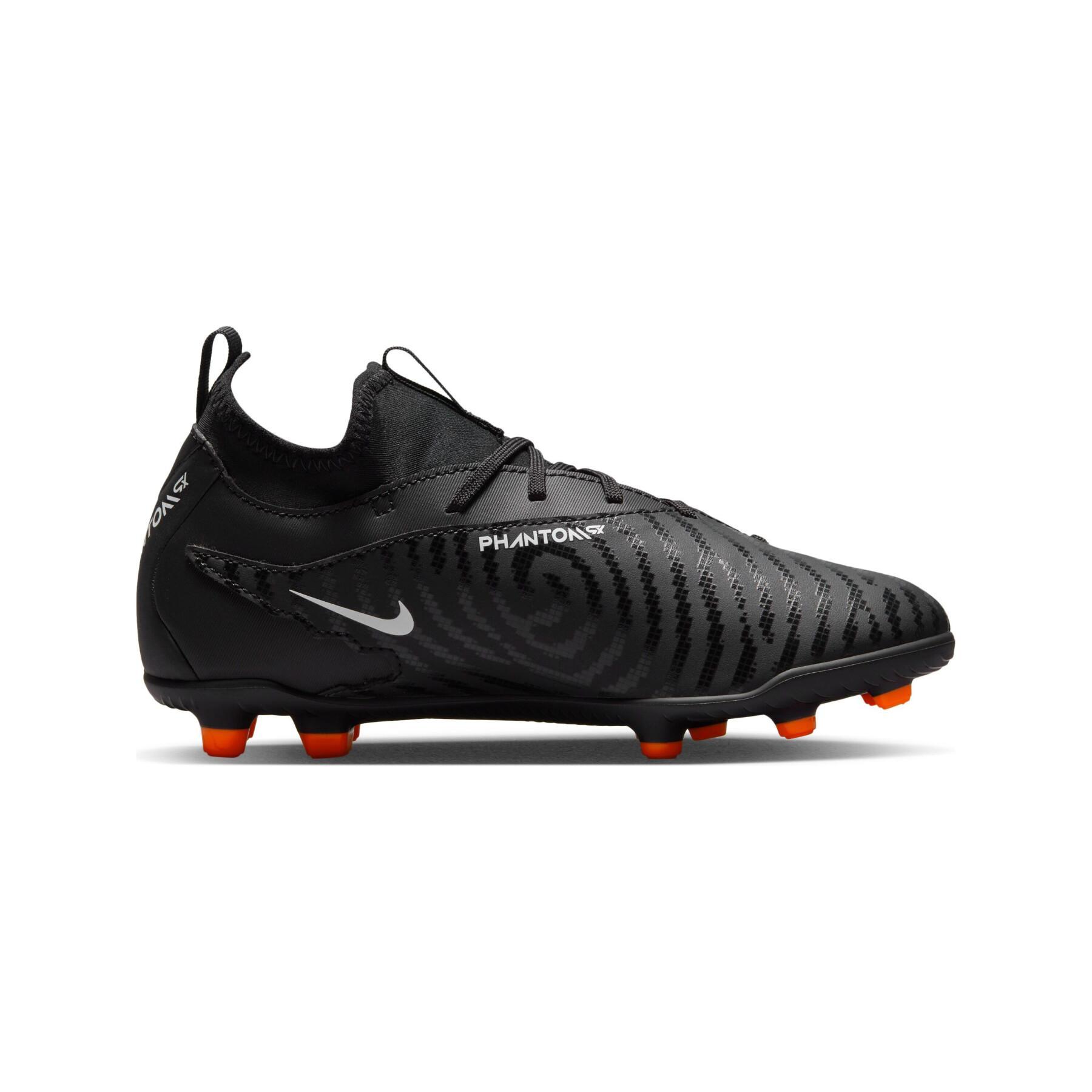 Botas de fútbol para niños Nike Phantom GX Club Dynamic Fit MG - Black Pack