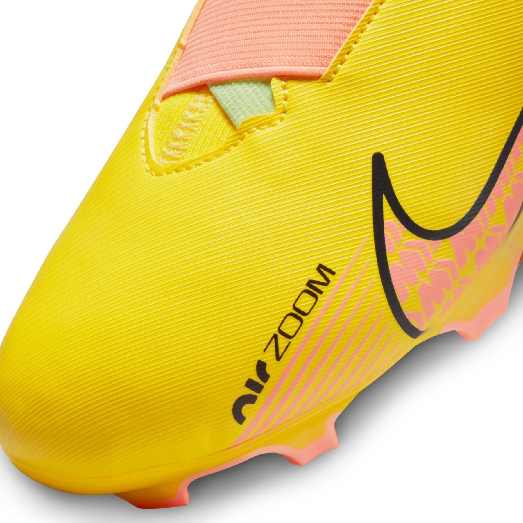 Botas de fútbol para niños Nike Zoom Mercurial Vapor 15 Academy MG - Lucent Pack