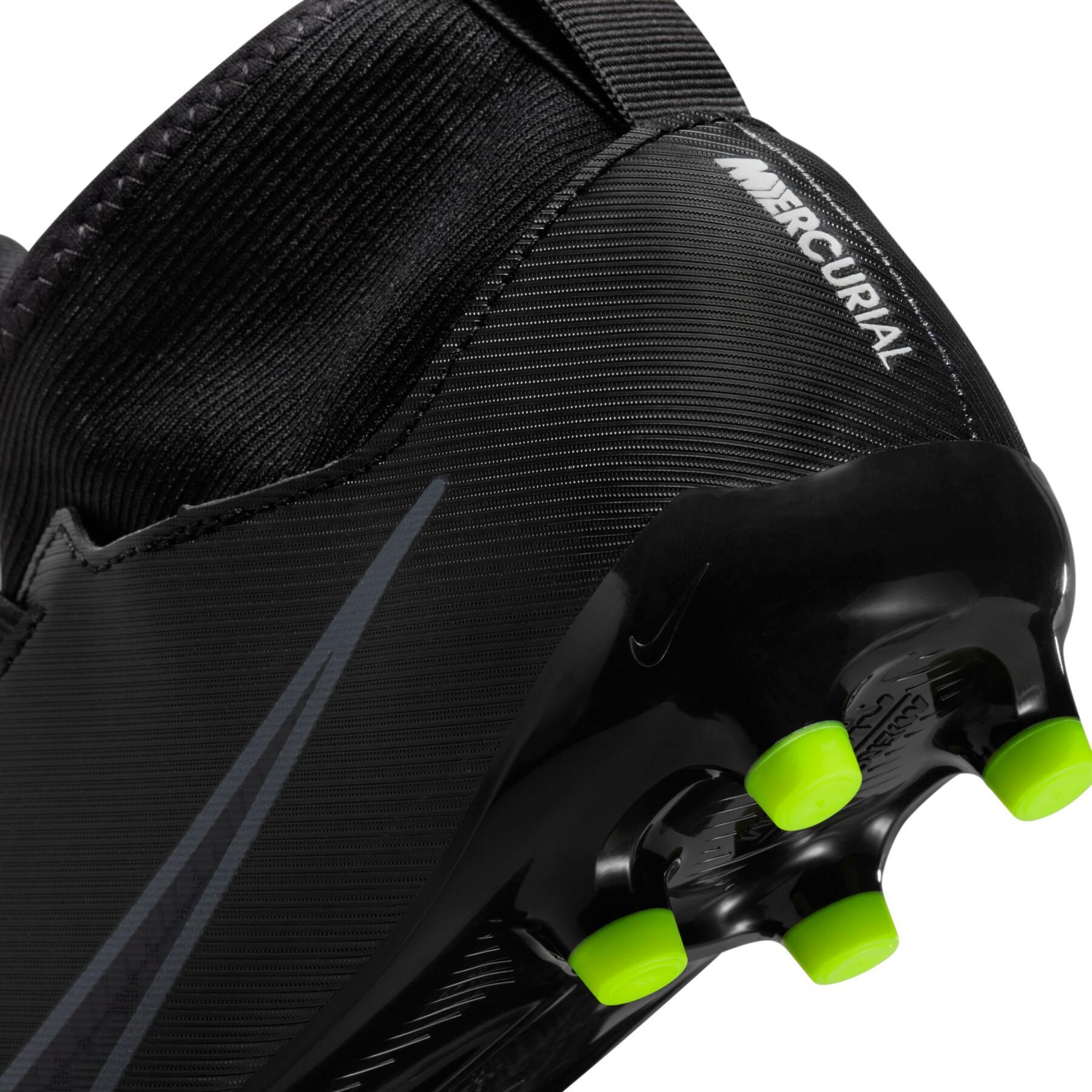 Botas de fútbol para niños Nike Zoom Mercurial Superfly 9 Academy FG/MG - Shadow Black Pack