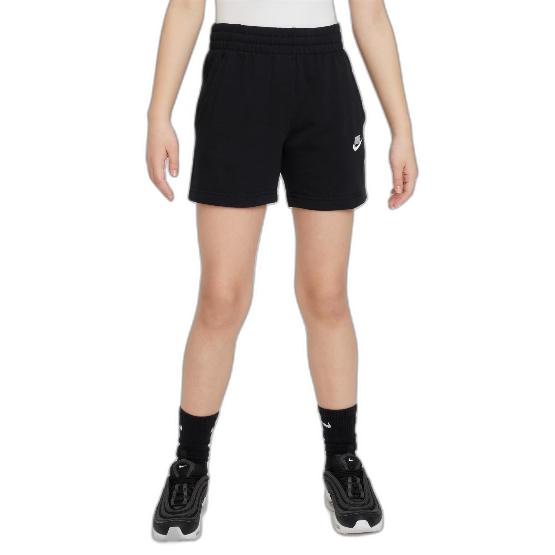 Pantalones cortos para niña Nike Club FT 5In LBR