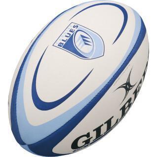 Mini balón de rugby Gilbert Cardiff Bleus (taille 1)