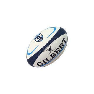Mini balón de rugby Gilbert Montpellier (talla 1)