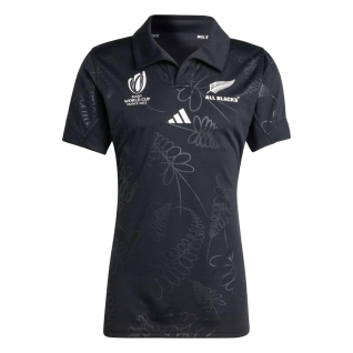 Camiseta de casa Performance All Blacks Copa del mundo de Rugby 2023