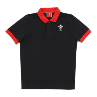 Polo infantil Gales Rugby XV Merch CA LF