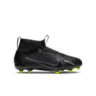 Botas de fútbol para niños Nike Zoom Mercurial Superfly 9 Academy FG/MG - Shadow Black Pack
