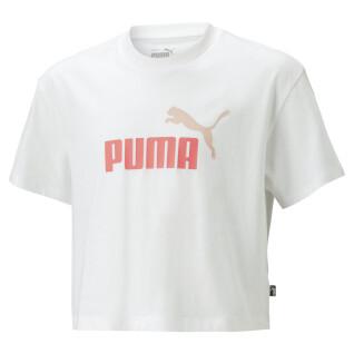 Camiseta de chica Puma Girls Logo Cropped