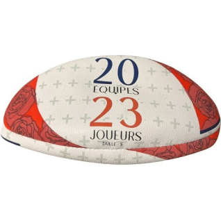 Mini balón de rugby Inglaterra Copa del mundo 2023 Welcome