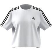 Camiseta court maillot mujer adidas Essentials 3-Stripes