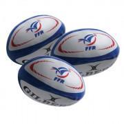 Balón de rugby Gilbert France (x3)
