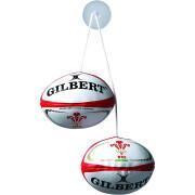 Paquete de 12 balones de rugby Pays de Galles Dangle