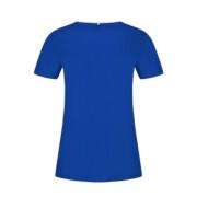 Camiseta de manga corta con cuello en V para mujer Le Coq Sportif Ess N°1