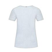 Camiseta de manga corta con cuello en V para mujer Le Coq Sportif Ess N°2