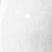 Camiseta lisa de manga larga con cuello redondo Serge Blanco